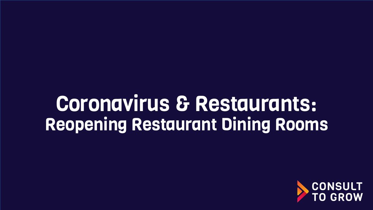Reopening Restaurant Dining Rooms Feature Image