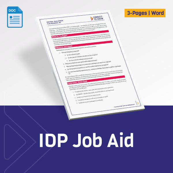 IDP Job Aid