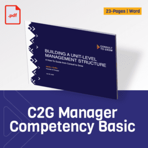 C2G Manager Competency Basic