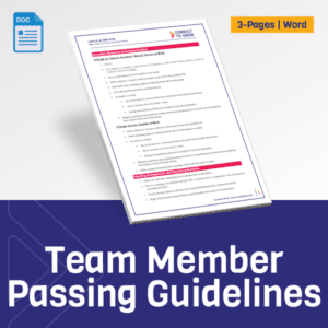 Team Member Passing Guidelines- What to Do After the Death of Employee