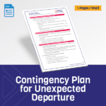 Contingency Plan for Unexpected Departure