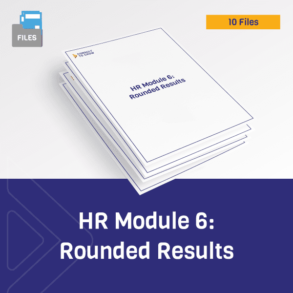 HR Module 6: Rounded Results