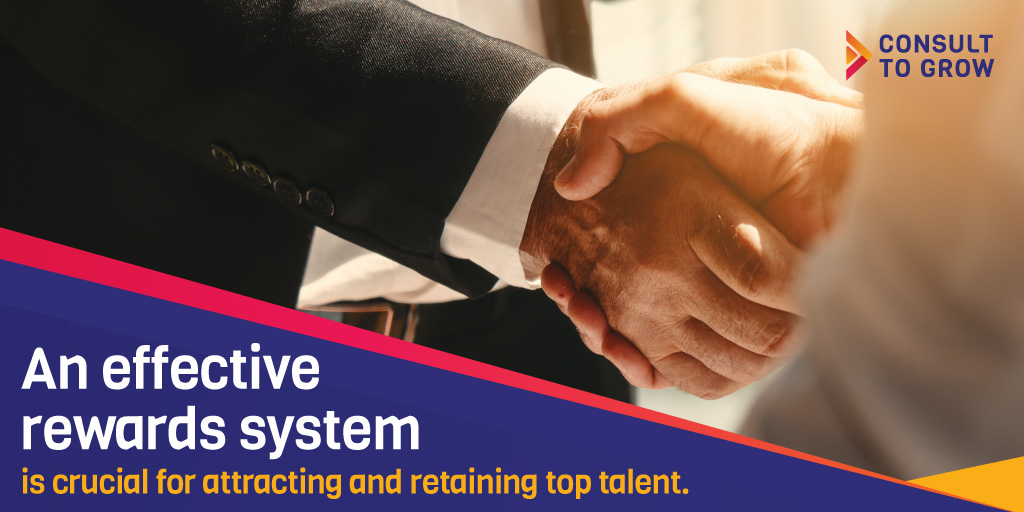 An effective rewards system is crucial for attracting and retaining top talent.